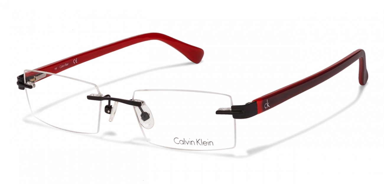 Calvin Klein CK5424 Size:51 Black Maroon Red 001 ...
