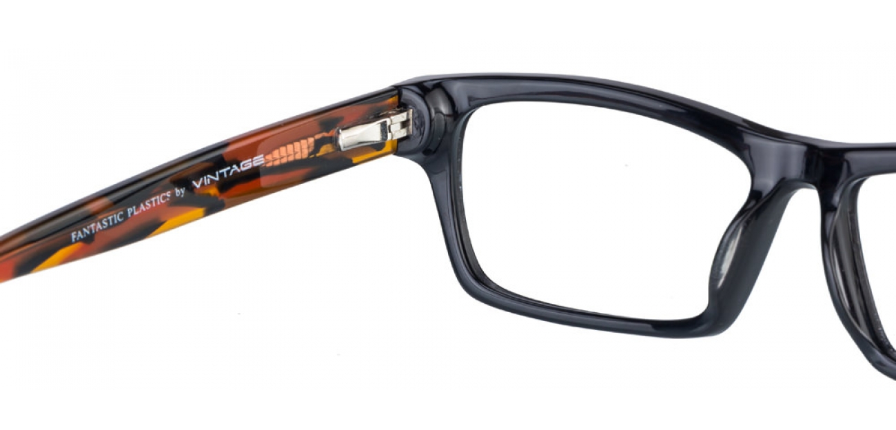 Buy Vintage Defy Size:58 Black C4 Mens Eyeglasses @ Rs.2450