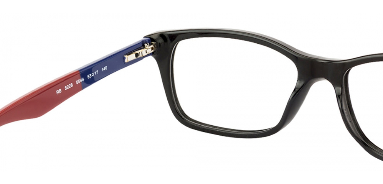 Shop online for Ray-Ban RX5228 5544 Size:53 Black Green ...