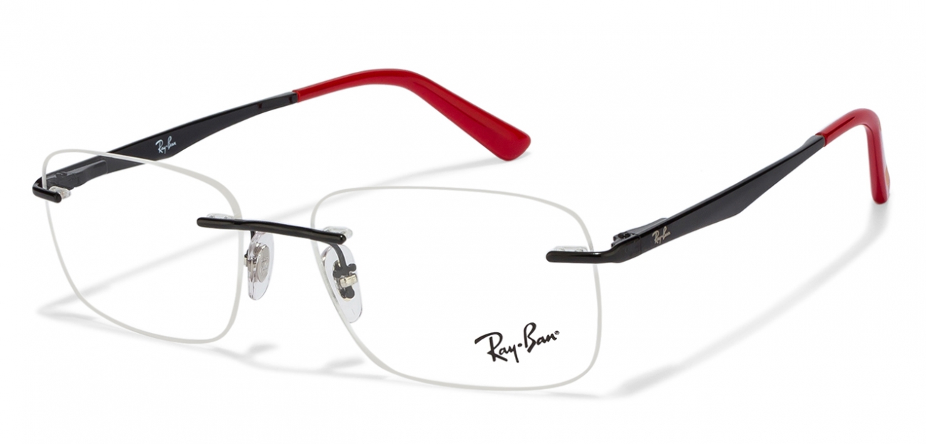 Buy Ray-Ban RX6385 Size:51 Black Red 2509 Eyeglasses @ Rs.4581