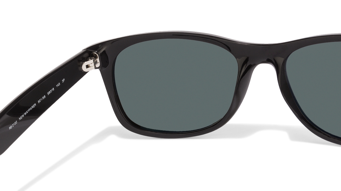 Buy Ray-Ban RB2132 Light Black Grey 901/58 Wayfarer ...