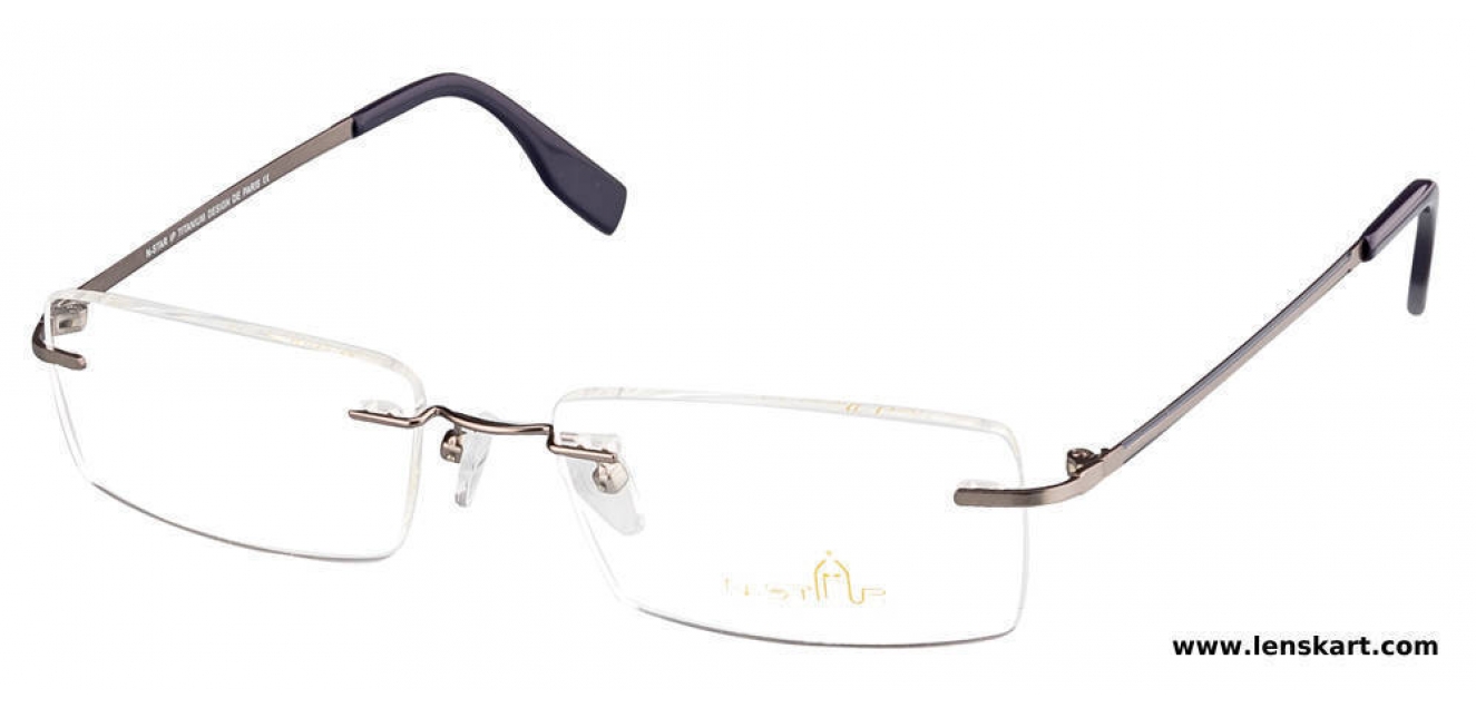 N Star N1172 Gunmetal Blue Line C001 Eyeglasses At Best Price Lenskart Com Lenskart | online retailer of eyeglasses and sunglasses. n star n1172