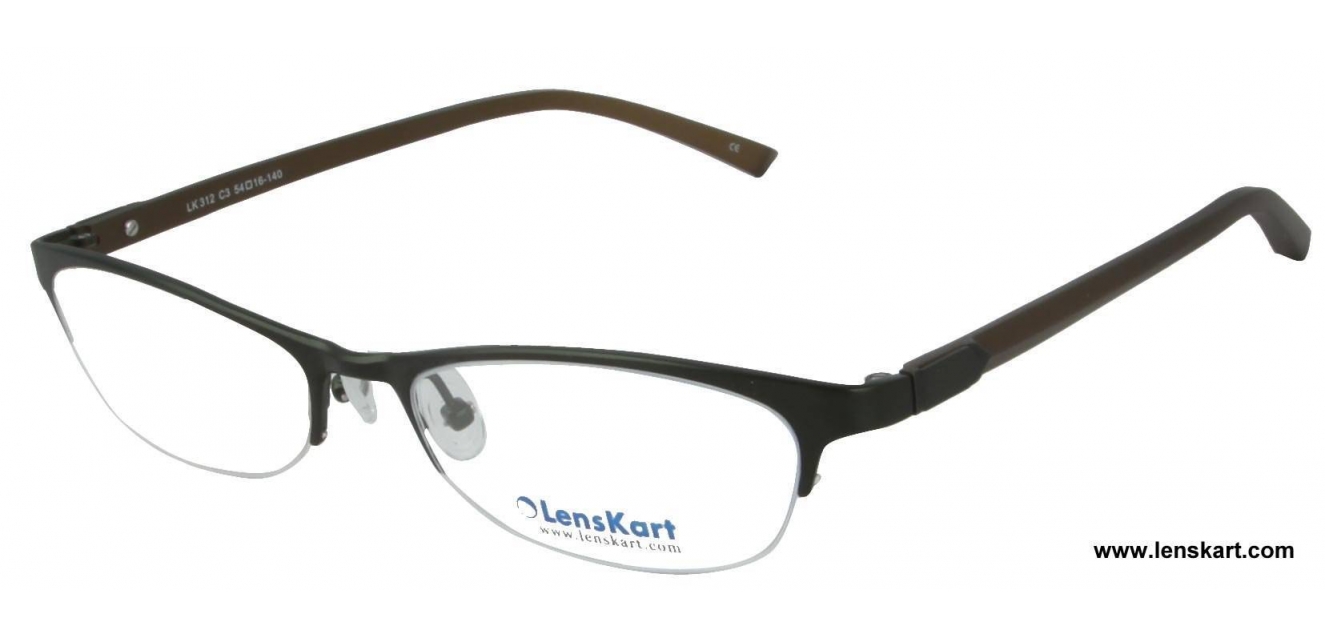 Lenskart Titanium Lk312 Matte Green C3 Eyeglasses At Best Price Lenskart Com Lenskart | online retailer of eyeglasses and sunglasses. lenskart titanium lk312 matte green c3