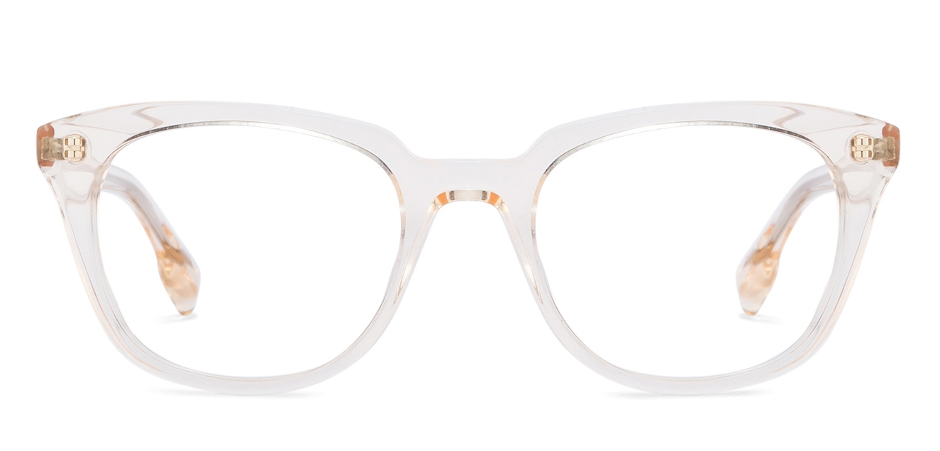 Pink Transparent Full Rim Cat Eye Small Size 48 John Jacobs Rich
