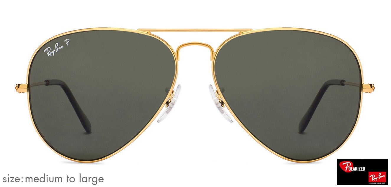 ray ban aviator 58014 polarized