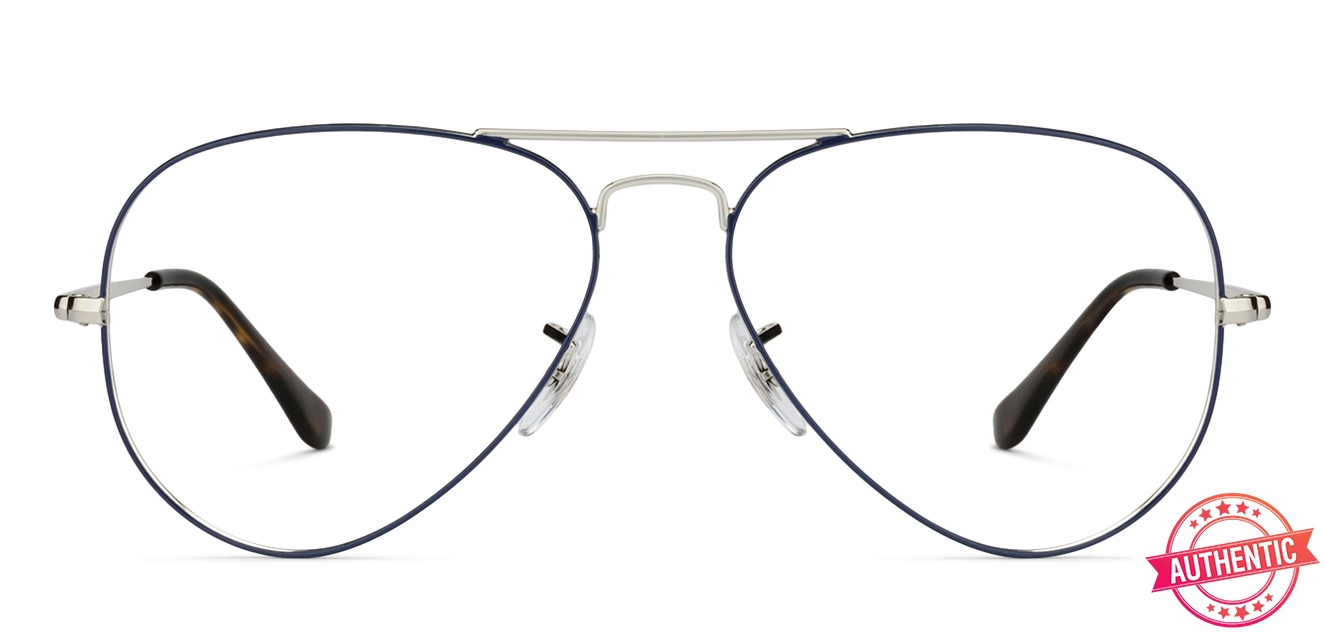Silver Blue Tortoise 2970 Unisex Eyeglasses