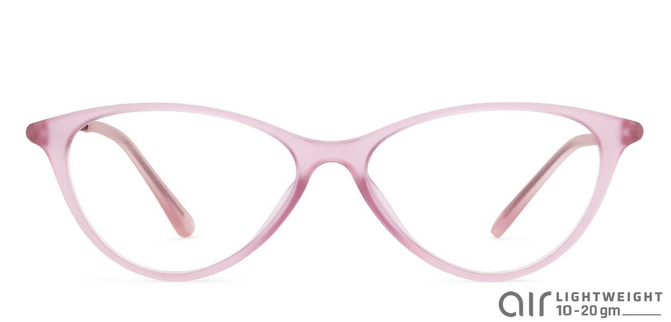 Pink Full Rim Cat Eye Small Size 50 Vincent Chase Air Signia Vc