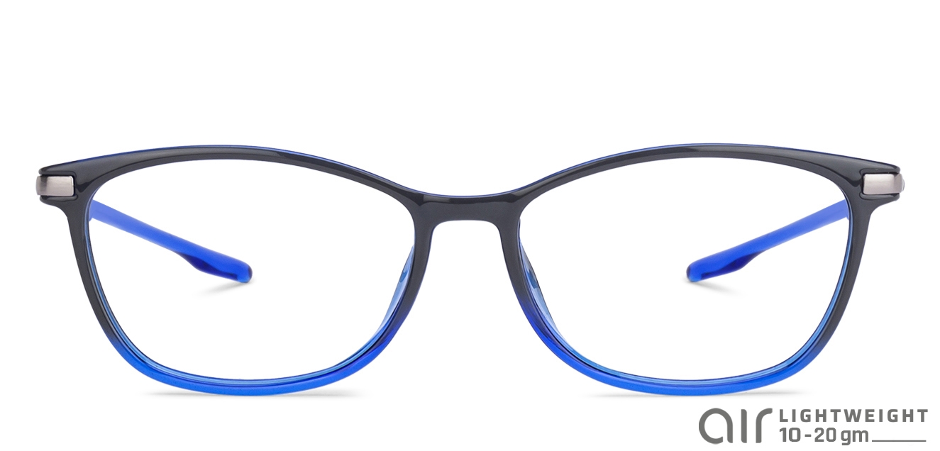 Shop Online For Blue Block Phone Computer Glasses Grey Blue Transparent Full Rim Cat Eye Lenskart Air Classic Vc E12408 C2 Let's take this quiz and prove it to us! lenskart air computer glasses vc e12408