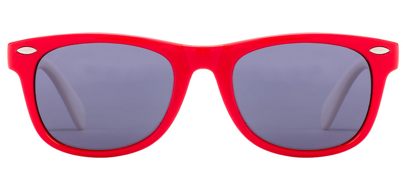 Boinkers S802 Red White Blue C14 Wayfarer Shape Kids' Polarized