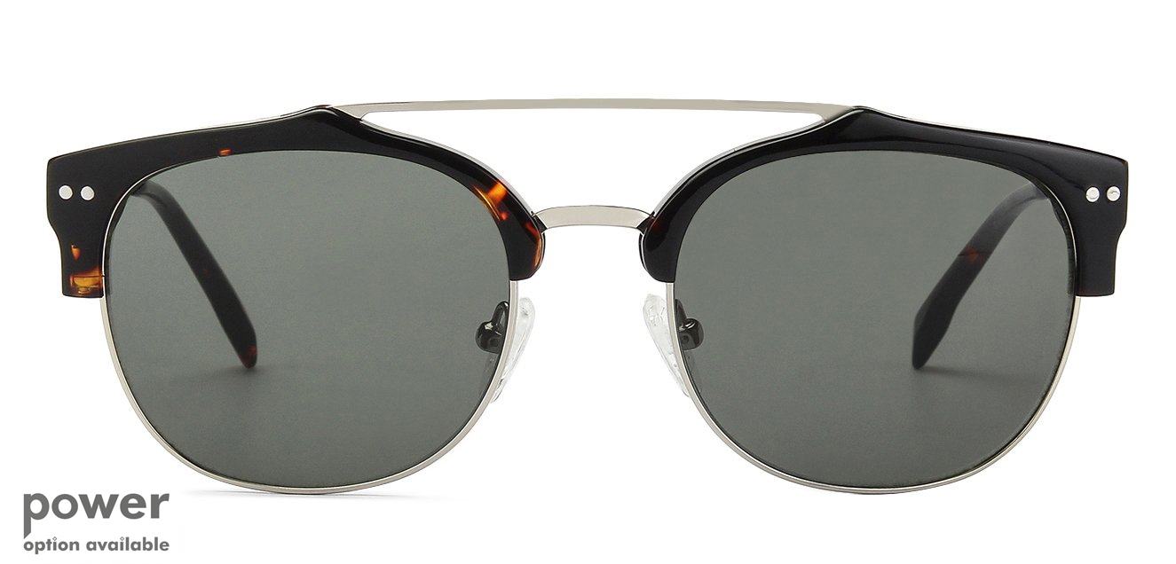 Golden Tortoise Green Full Rim Club Master Medium (Size52) John Jacobs