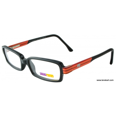 Shop Online For Pitt Mitt Fr 1036 C1 45 Black Orange Kids Eyeglasses