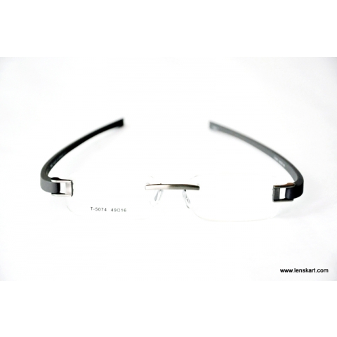 rimless specs lenskart