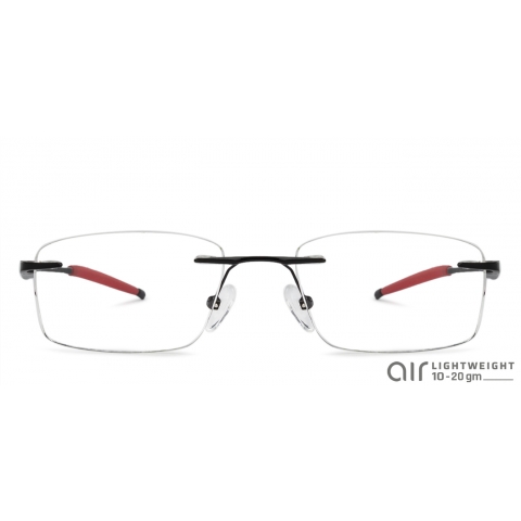rimless specs lenskart