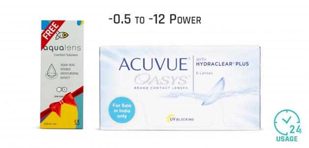 Johnson & Johnson Acuvue Oasys Bi Weekly 24 Hours (6 Lens)