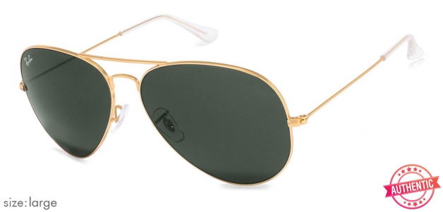 Ray-Ban RB3026 Large (Size-62) Gold 