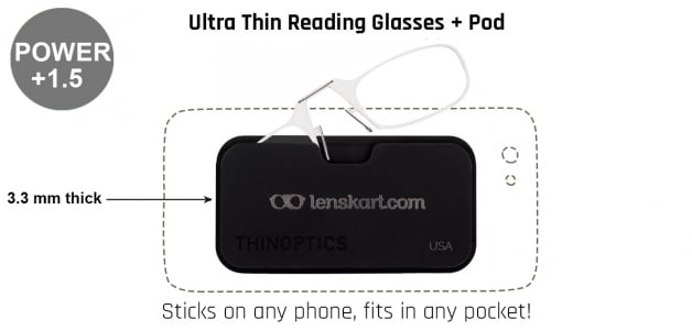 ThinOptics Reading Glasses With Case ThinOptics Reading Glasses With Case